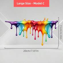 AD Hình dán xe hơi 3D in hình, chống trầy xước, chống thấm nước, thích hợp để cá nhân hóa xe máy, xe điện và trang trí. - Nhãn dán phản quang 3D - Xem 15