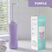 1pc Portable Travel Intimate Wash Bottle, 500ml/350ml Leak-Proof Handheld Cleansing Bottle - Multicolor - View 14