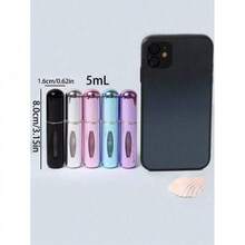 1PC Travel Perfume Bottle Refillable Portable Mini Spray Bottle Women's Mouth Perfume Spray Bottle 5ml Portable Spray Bottle Travel Spray Bottle Small Spray Bottle Small Travel Spray Bottle - 1PC-隨機顏色 - 查看 5