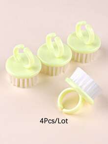 2/4/10pcs Nail Brush, Multi-Functional Brush For Nail Care, Nail Cleaning, Nail Dust Removal And Dirt Cleaning - Multicolor - View 33