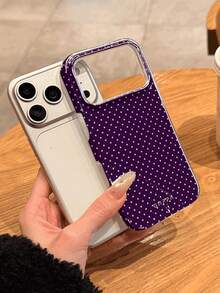 GIIPPA 1个波点图案手机壳，兼容 17 Pro Max、16 Pro Max、15 Pro Max、14 Pro Max，韩版时尚趣味手机壳，也适用于11/12/13/14/15/16 Pro Max Plus，优雅设计男女皆宜，是圣诞节、情人节、复活节、婚礼季和生日送给女友的理想礼物。