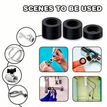 30pcs High Density Rubber O-Ring Assortment Kit - Suitable For Various Sizes Of Faucets, Shower Hoses And Water Heaters | Leak-Proof Sealing Gaskets, Ideal For DIY Home Plumbing Repair - Black - View 6