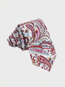 1 chiếc cà vạt nam kiểu Bohemian họa tiết Paisley, thoải mái và đa năng, phù hợp cho trang phục hàng ngày, dự tiệc, hẹn hò, du lịch và nghỉ lễ. - Hương vị hạt điều - Xem 10