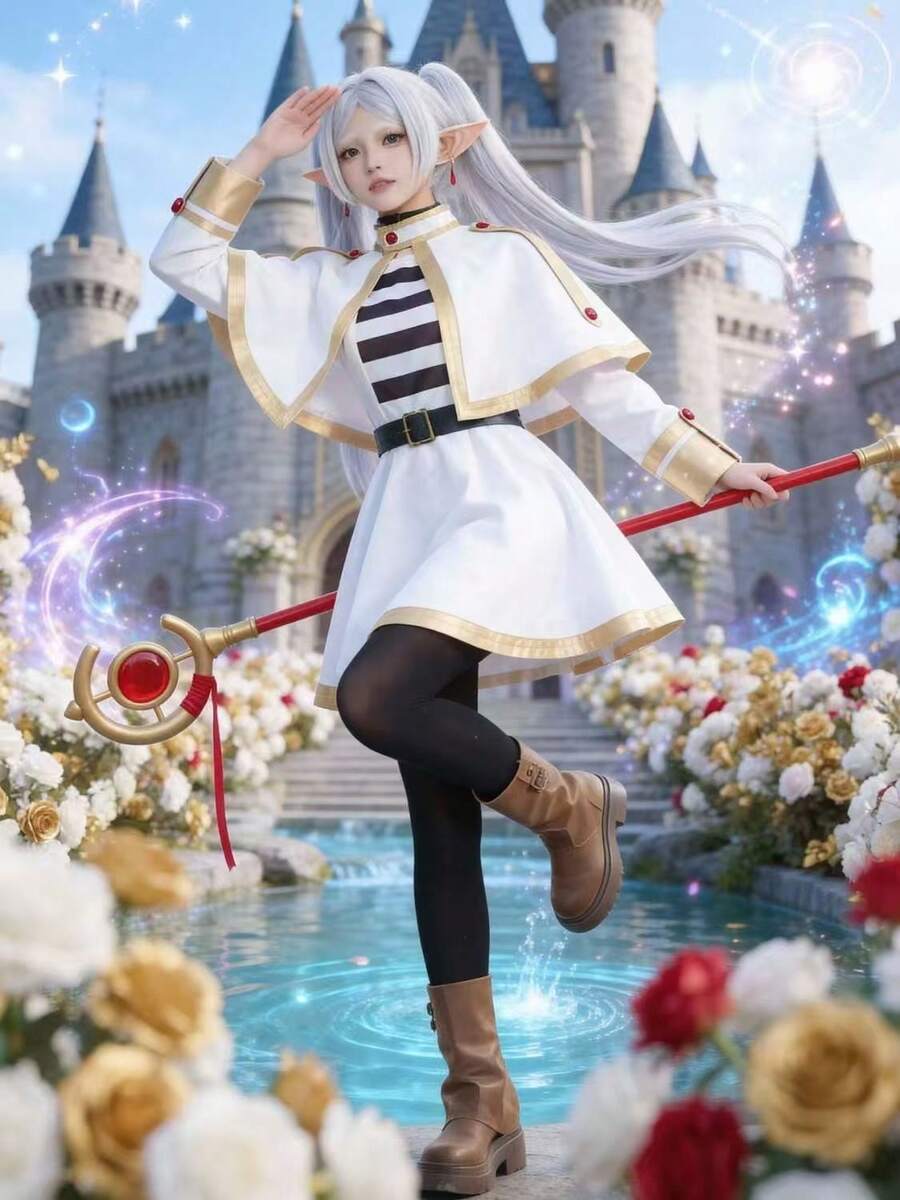 Cosplay Clothing - 白色 - 查看 1