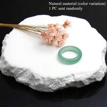 1/10件套优雅天然水晶戒指托 - 珠宝配件，透明水晶球支架 - 彩色 - 查看 26