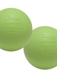 Champion Sports - Pelotas Oficiales de Lacrosse - Varios Colores en Paquetes de 1, 2, 3, 6 y 12 - Verde - Ver 5