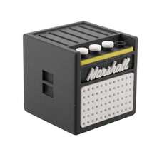 Porta Púas de ra en Forma de Mini Amplificador Set con 5 Púas Regalo para Músicos - como en la foto - Ver 3