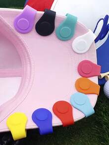 Kẹp mũ golf silicon từ tính, kẹp đánh dấu bóng golf từ tính, kẹp cổ áo từ tính, kẹp quần, bền, có thể tháo rời, dễ dàng gắn vào mũ, nón, thắt lưng, vừa vặn. Món quà tuyệt vời cho nam nữ, người chơi golf. Phụ kiện golf. - Nhiều màu - Xem 7
