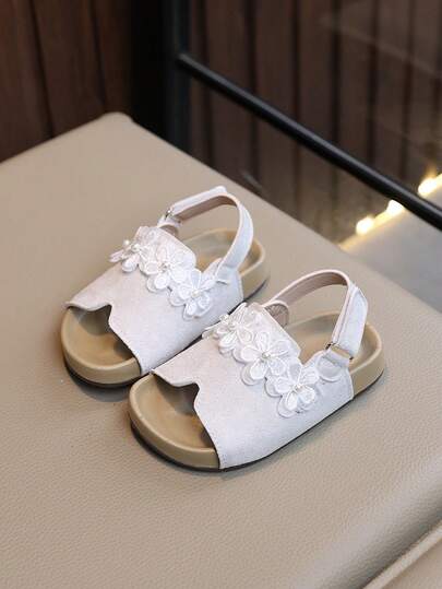 Summer New Kids Sandals, Toddler Casual Shoes, Boys Shoes, Korean Style, Soft Bottom Beach Shoes, Girls Open Toe Casual Shoes