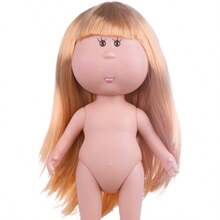 Muñeca de patata de 24 cm Mia, muñeca desnuda, conjunto de muñeca Waldorf hecha a mano, regalo, muñeca, muñeca de algodón, ropa de muñeca aleatoria, ropa de muñeca reemplazable, ropa de peluche, ropa de muñeca viva - Multicolor - Ver 1