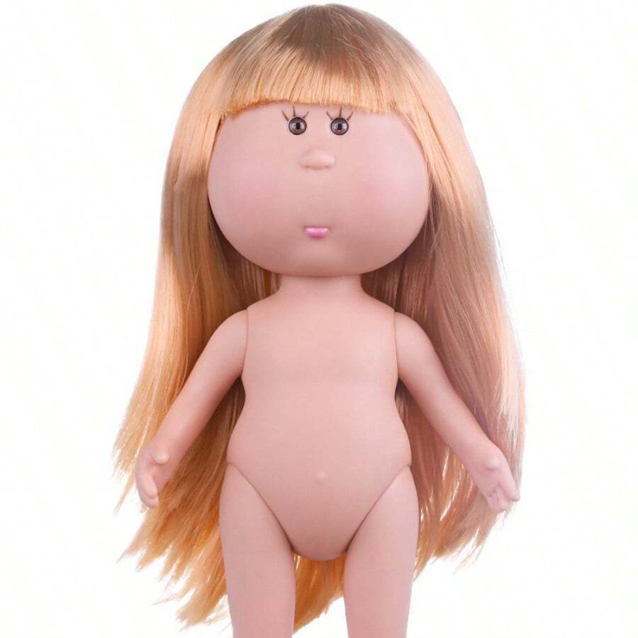 Muñeca de patata de 24 cm Mia, muñeca desnuda, conjunto de muñeca Waldorf hecha a mano, regalo, muñeca, muñeca de algodón, ropa de muñeca aleatoria, ropa de muñeca reemplazable, ropa de peluche, ropa de muñeca viva - Multicolor - Ver 1