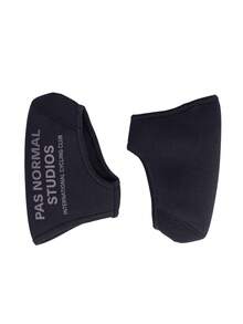 PAS NORMAL STUDIOS PAS Cycling Shoes Cover Windproof Abrasion Resistant Fabric Keep Warm Half Overshoe MTB Road Bike Bicycle Shoe Covers - Black - View 2