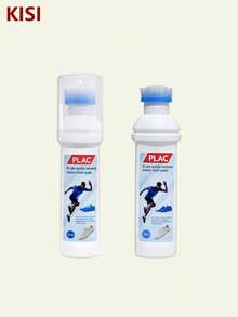 2 In 1 White Shoe Cleaner With Built-In Brush No Rinse Fast Stain Removal, Shoe, Spring Summer Picks, Brides Maid Gifts, Room, Bedroom Decor, Bedroom Decor, Beach, Travel, For Men, For Women, Vacation - White - View 5