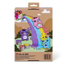 ZURU出品的Fuggler Care Bears 9英寸毛绒玩具（团结熊）——滑稽丑陋的怪兽毛绒玩具，拥有类似人类的牙齿，适合儿童、青少年、成人和跨界粉丝收藏。 - Togetherness Bear - 查看 9