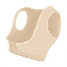 1pc Women Posture Corrector Bra, Lightweight Invisible Posture Strap To Improve Slouching, Lift Bust, Reduce Side Bulge, Open Shoulder, Breathable - Apricot - View 1