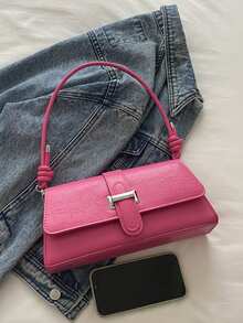 New Chinese Style Baguette Bag For Women, Underarm Bag, And Chic, Niche, Commute, Elegant Shoulder/Crossbody Bag - Multicolor - View 9