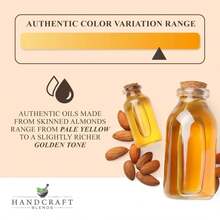 Handcraft Blends Sweet Almond Oil - 4 Fl Oz - 100% Pure And Natural - Premium Grade Carrier Oil For Skin And Hair - Hair And Body - Massage - Hexane-Free - ColorG - 查看 4