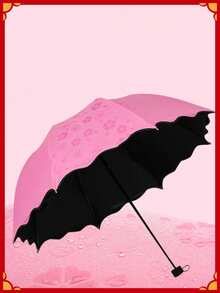 Ô dù gấp 8 nan, màu trơn, thiết kế dễ thương, chống tia UV, kiểu dáng giản dị, nhẹ, thích hợp cho Ngày Quốc tế Phụ nữ, đồ dùng du lịch, quà tặng đám cưới, phong cách Y2K, trang trí phòng ngủ, phụ kiện xe hơi cho nữ, trang trí nhà bếp. - Nhiều màu - Xem 2