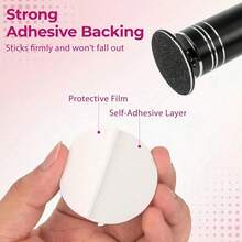 60pcs/Box Foot Care Tool Replacement Rollers, Electric Foot File Coarse Skin Remover Replacement, Universal Thick Replacement Roller Heads, Electric Foot Pedicure File, Electric Callus Remover Accessories, Foot Care Sandpaper, Unisex Home Supplies - Foot Grinding Pads - View 3