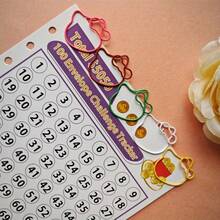 30pcs/Set Cat Shaped Paper Clips - 5 Mixed Colors (White/Pink/Red/Green/Yellow), Cute Kitty Desk Organizer Clips, Cat Themed Office Supplies, Suitable For Party Favors, Cat Lover Gifts - Multicolor - View 4