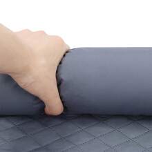 Waterproof Pet Sofa Cushion, Cat/Dog Bed Mat With Neck Pillow, Furniture Protector, Non-Slip Thin Pet Mattress, Suitable For Small/Medium/Large Pets, All Seasons - Light Grey - View 5