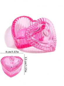 1个水晶玻璃美甲碟 - 亚克力粉液容器，美甲工具清洁刷杯，美甲盒 - 彩色 - 查看 5