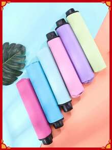 Ô dù gấp 8 nan, màu trơn, thiết kế dễ thương, chống tia UV, kiểu dáng giản dị, nhẹ, thích hợp cho Ngày Quốc tế Phụ nữ, đồ dùng du lịch, quà tặng đám cưới, phong cách Y2K, trang trí phòng ngủ, phụ kiện xe hơi cho nữ, trang trí nhà bếp. - Nhiều màu - Xem 8