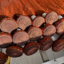 BINF 350# Orange Ginger Color 1 Bundle Brazilian Straight Human Hair Extensions, Unprocessed Double Weft Hair Weave - S350 - View 5