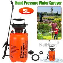 5L Garden Pressure Sprayer – Portable Hand Pump Chemical Spray Bottle NEW - Orange - View 3