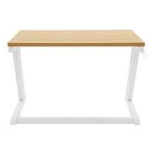 SENDERPICK 2-Tier Microwave Shelf Tabletop Microwave Oven Rack Kitchen Microwave Stand - Light Walnut and White - View 9