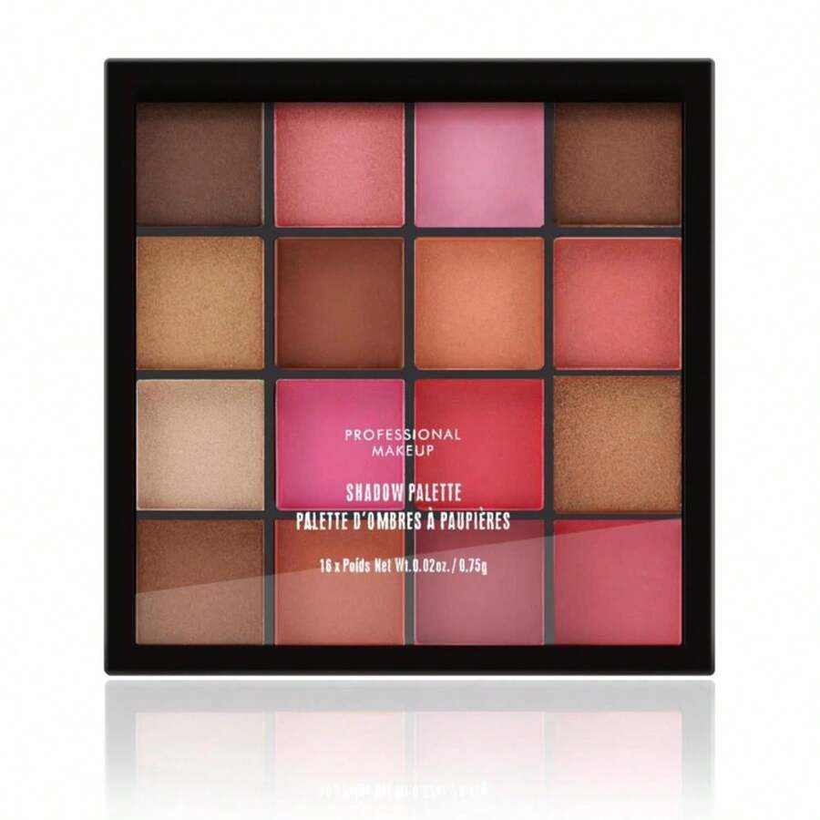 Boobeen Colorful Eyeshadow Palette Makeup-16 Colors, Matte And Glitter Eyeshadow, Bright Eyeshadow Palettes, Blendable, Easy To Build Dramatic Glamour Looks (2#) - ColorF - 查看 1