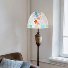 Vintage Nordic French Country Mediterranean Style Pendant Light Shade, Hanging Ceiling Replacement Lamp Shade, Floor/Table/Wall Lamp Shade, E26/E27 Base, Suitable For Foyer, Bedroom, Dining Room, Bar, Vacation Rental, Balcony (Shade Only) - Multicolor - View 4