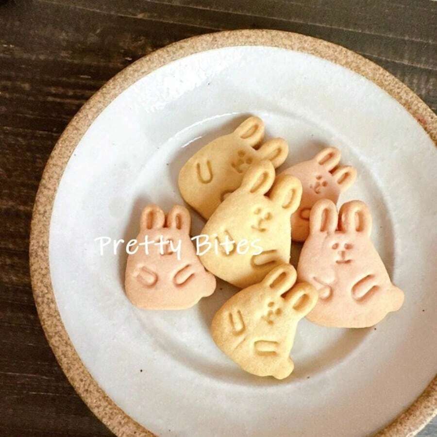 Easter Cute Rabbit Cookie Cutter Mold Cartoon Bunny Biscuit Stamp Hand Pressed 3D Icing Cookie Kitchen Baking Supplies - Rabbit - View 1