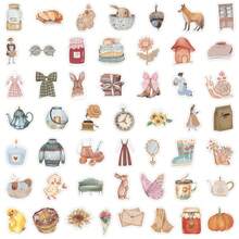 50Pcs Aesthetics Stickers ,High Quality Stickers For Scrapbook,Graffiti Sticker,Journaling,Laptop,Bumper,Skateboard,Water Bottles,Computer,Cartoon,Hard Hat,Car Stickers,Stickers Can Bring A Lot Of Fun To Your Life,The Perfect Gift For Adults - Multicolor - View 3