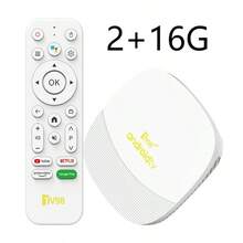 Q96 OHP Đầu thu TV Android 14 64GB, chip Allwinner H313, hỗ trợ WiFi 6, mạng 4G/5G, phát lại Full HD 8K/4K AV1, điều khiển bằng giọng nói, đầu thu IPTV OTA. - trắng - Xem 17