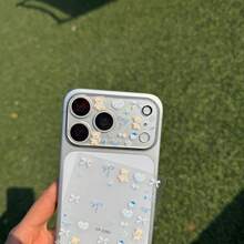 Compatible With IPhone 17 Pro Max Camera Lens Protector Film + Cute Bear Decorative Sticker DIY Camera Protective Film - Transparent + Bear Butterfly - View 4