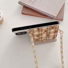 1pc Elegant & Cute Pattern Card Holder Crossbody Wallet Phone Case, PU Leather Protective Cover Compatible With Apple 17, 16, 16e, 15, 14 Plus, 13, 12, 11 Pro Max - Little Bear 15 - View 6