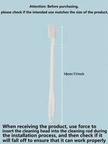 1 Handle + 30 Replaceable Brush Heads - One-Time Use Toilet Brush Set. Deep Cleaning, No Blind Spots. Hygienic, Efficient And Easy-To-Use Household Toilet Cleaning Tool. Suitable For Cleaning Toilets And Keyboards. - Multicolor - View 12