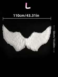 圣诞天使羽毛翅膀和鹿角头箍套装 - 节日派对服装道具、雪景拍照道具、头饰配饰、场景装饰、可调节肩带，适合儿童和成人、服装秀、DIY派对道具、角色扮演、红色天使翅膀派对、圣诞派对装饰、圣诞服装用品 - 彩色 - 查看 14