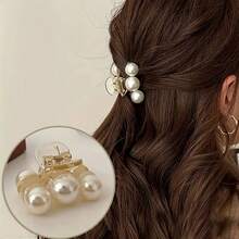 1pc Stylish & Cute Mini Hair Clip, Suitable For Everyday Use, Includes Hair Claw Clip, Hair Clip, Hair Barrette, Hair Clamp Women Hair Accessories - Multicolor - View 1