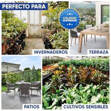 MPQ Mallas Sa Toldo Monofilamento 95-3.7x2m Azul con as - Cintas de Refuerzo y Ojillo - Protección UV Perfecto para Patios Jardín Coceras Exteres Vela-Reente al Sol y al Desgaste - Azulconrayas - Ver 6