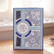 Creative Circle And Border Cutting Dies, DIY Scrapbooking Album And Embossing Stencil, Greeting Card Making Tool, Card Paper Cutting Crafts ,Gift Card Making Template Die Cuts. - Silver - View 2