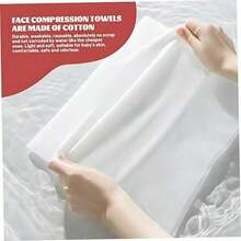 28-Piece 100% Cotton Compressed Towel Set, Disposable Compact Face And Bath Towels, Travel Must-Haves Camping Essentials Outdoor Gear, Lightweight Portable Skin-Friendly Quick Dry Towels For Hiking Trips Beach Vacation Business Travel Emergency Use Daily Toiletries, Ideal For Airport Transit Picnic Outings Gym Workouts Hotel Stays Spa Treatments And Household Daily Use - 彩色 - 查看 5