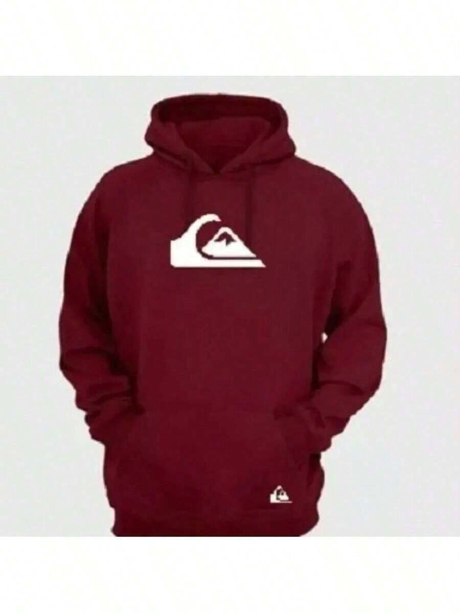 Quiksilver Fleece Sweatshirt - New Arrival - 紫紅色 - 查看 1
