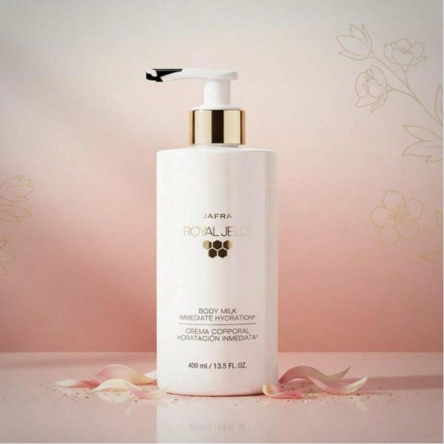 Crema corporal Anti-Edad con Jalea Real Royal Jelly de Jafra, Fórmula Nutritiva con Vitaminas, Minerales y Antioxidantes para Piel Radiante, Suave y Rejuvenecida, Ideal para Uso Diario en Rutina de Belleza Premium - Collagen - Ver 1
