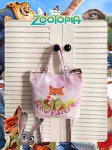 Disney 1 Chiếc Túi Xách Thời Trang Họa Tiết Zootopia Chính Hãng, Túi Đeo Vai Đa Chức Năng Nhẹ, Dây Đeo Điều Chỉnh Được, Túi Đeo Chéo Dành Cho Nữ/Bé Gái, Thích Hợp Cho Hàng Ngày/Đi Chơi/Mua Sắm - Nhiều màu - Xem 7