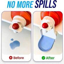 [2/1 Packs] Laundry Detergent Cup Holder, Detergent Drip Catcher (Upgraded Drip Tray), No More Mess Or Leaks, Grip Style UNIVERSAL FIT - Our Laundry Drip Catcher Fits All Types Of Detergent Containers And Fabric Softener Containers With A Round Dispense Button STURDY Home Bathroom Decor Bathroom Organizer Fall Decor Back To School - 彩色 - 查看 6