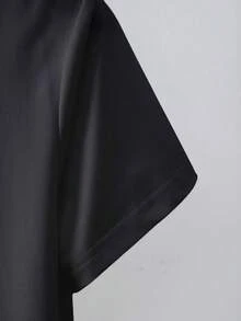 Faith Cross Shirt: Christian Bible Verse Unisex Tee Round Neck Women T Shirt 100% Cotton Summer Outfits For Woman - 黑色 - 查看 3