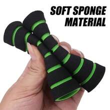 4pcs Bicycle/Motorcycle Handlebar Foam Sponge Grip Cover, Universal Anti-Slip Soft Handlebar Accessories - Multicolor - View 6