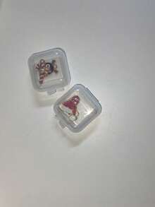 Bandeja Organizadora de Jóias Cerâmica Elegante em Formato de Folha de Lótus para Brincos, Anéis, Chaves, Pequenos Acessórios, Bandeja Decorativa de Entrada, Presente para Mulheres - Multicolorido - Visão 9